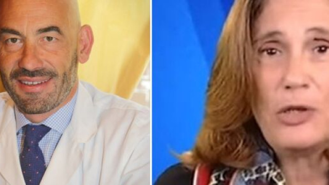Matteo Bassetti e Ilaria Capua.