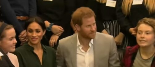 Thanksgiving abroad for Prince Harry and Meghan Markle. [&copy;Access YouTube video]