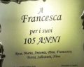 Palermo: Francesca, la 'nonna di Mondello', compie 105 anni