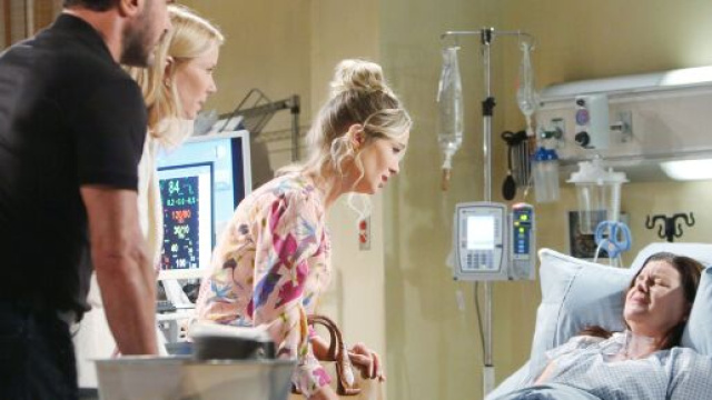 Beautiful , trama 1 dicembre: Katie &egrave; affetta da una grave insufficienza renale.