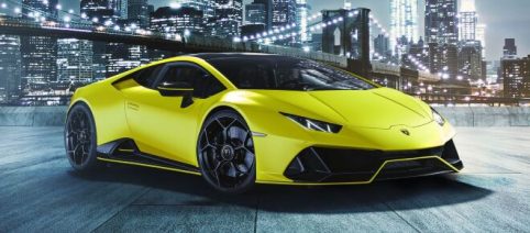 Lamborghini presenta Huracan Evo Fluo Capsule con cinque nuovi colori fluorescenti