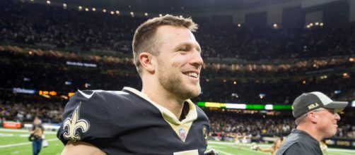 Taysom Hill caught his first touchdown of 2020 on Sunday. [Image Source: Flickr | scottclause.com]