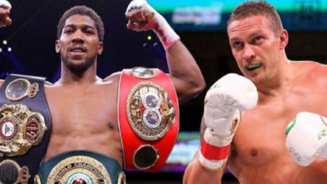 Anthony Joshua e Oleksandr Usyk.