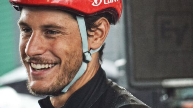 Jacopo Guarnieri quasi investito in allenamento