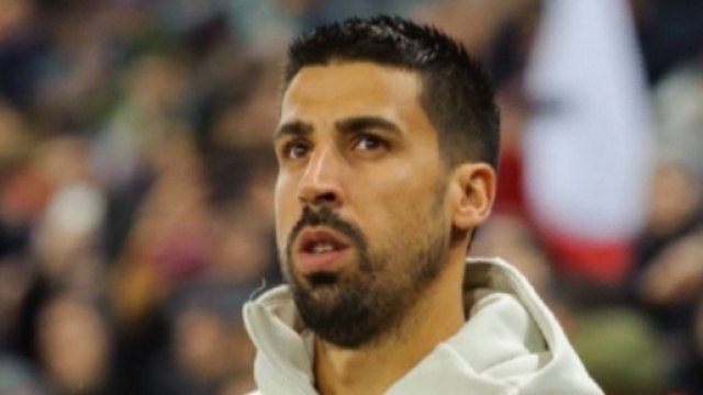 Sami Khedira, centrocampista della Juventus.