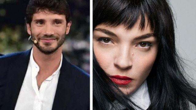 Stefano De Martino paparazzato con Mariacarla Boscono: a spasso col cucciolo di lui.