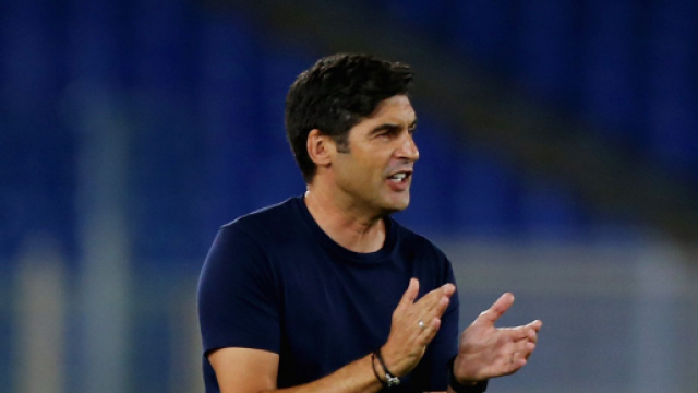 L'allenatore della Roma, Paulo Fonseca.
