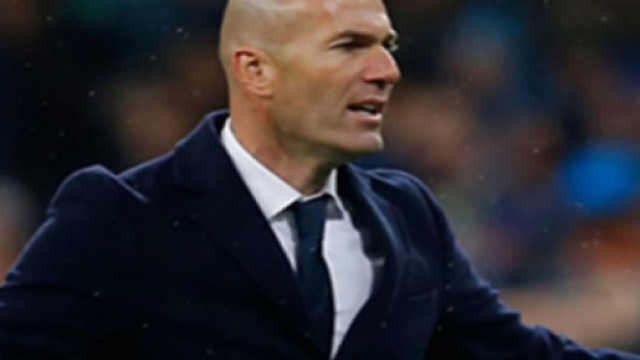 Zinedine Zidane, tecnico del Real Madrid.