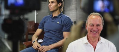 Rafa Nadal y Berl&iacute;n Osborne en una imagen compuesta.