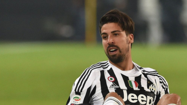 Sami Khedira, centrocampista della Juventus.