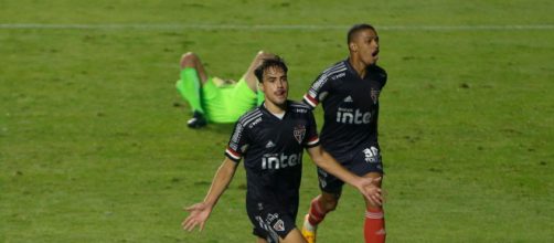 Brenner e Igor Gomes foram os autores dos gols do Clube da F&eacute; no Morumbi. (Arquivo Blasting News)