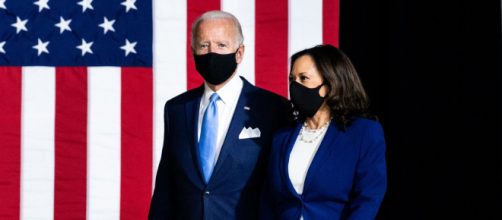 Joe Biden junto a Kamala Harris en su primer discurso como ganadores de las elecciones.