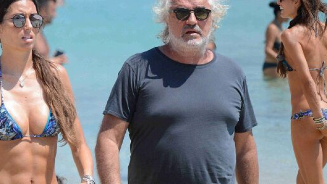 Elisabetta Gregoraci e Flavio Briatore.