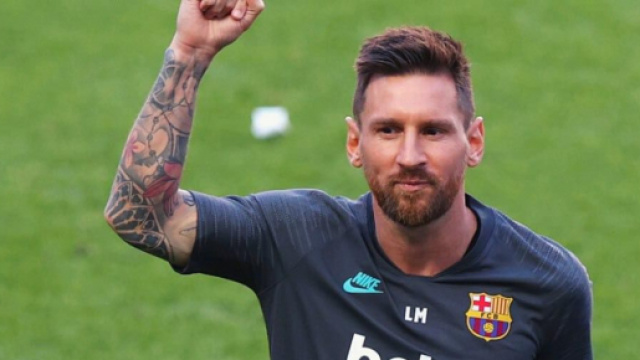 Leo Messi, punta del Barcellona.