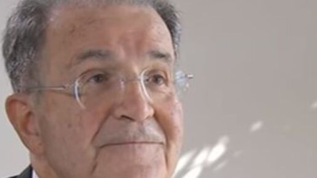 L'ex presidente del Consiglio Romano Prodi.