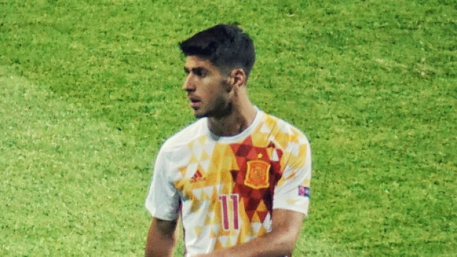 Marco Asensio del Real Madrid.