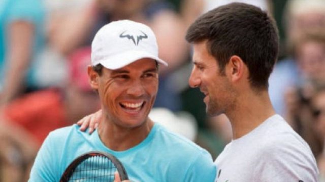Rafael Nadal e Novak Djokovic, avversari alle prossime Atp Finals.