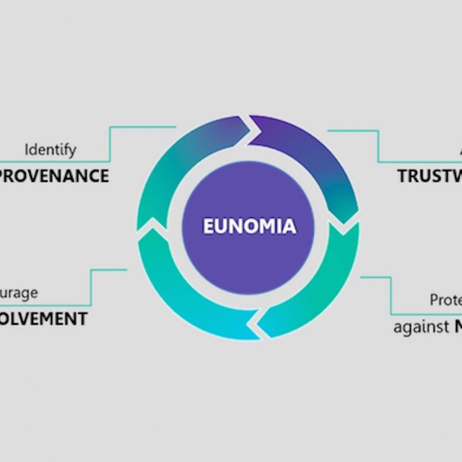 Pesquisadora Pinelopi Troullinou fala &agrave; BlastingTalks sobre como combater a desinforma&ccedil;&atilde;o usando o EUNOMIA (Divulga&ccedil;&atilde;o/EUNOMIA)