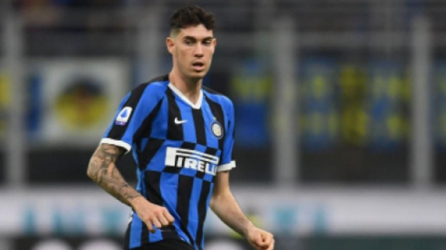 Alessandro Bastoni, difensore centrale dell'Inter.