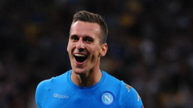 Arkadius Milik, punta del Napoli.