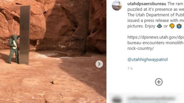 E' scomparso il monolite ritrovato nello Utah, il mistero continua - sky.it