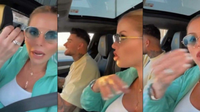 Jessica Thivenin p&egrave;te un plomb en d&eacute;couvrant un myst&eacute;rieux mot d'une femme sur la voiture de son mari Thibault.