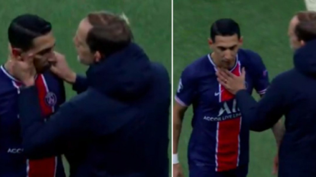 La tension serait mont&eacute;e d'un cran entre Angel Di Maria et Thomas Tuchel - Montage photos