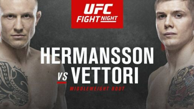 UFC Vegas 16: Hermansson vs Vettori, domenica 6 novembre in diretta su DAZN