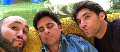 Los tres hermanos Rivera, en imagen