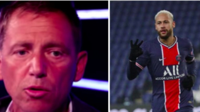 Daniel Riolo d&eacute;zingue Neymar - &copy;Capture RMC vid&eacute;o Riolo/Neymar JR