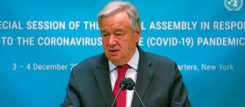 Antonio Guterres, secretario general de la ONU, pide un &ldquo;estado de emergencia clim&aacute;tica&rdquo;.