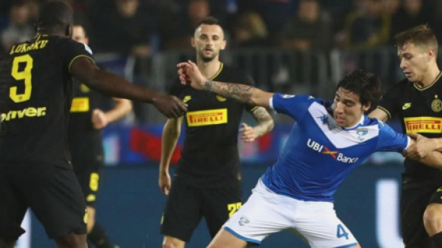 Sandro Tonali, centrocampista ex Brescia trasferitosi la scorsa estate al Milan.