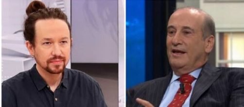 Pablo Iglesias y Francis Franco en imagen