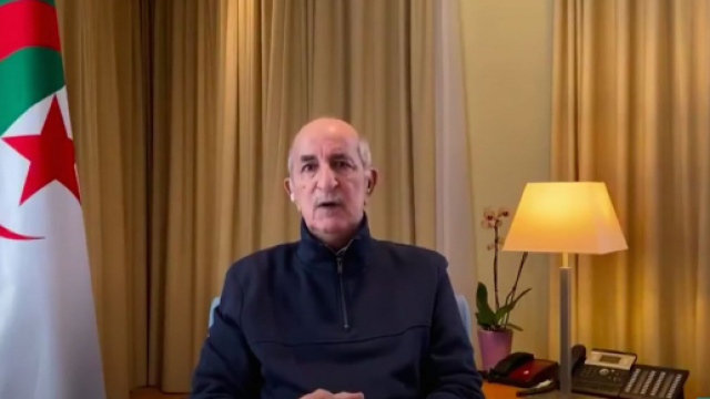 Alg&eacute;rie : Abdelmadjid Tebboune fait son retour &agrave; la t&eacute;l&eacute;vision. &copy;France24 capture video