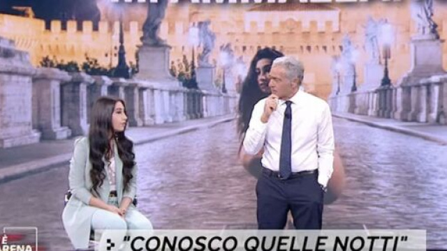 Caso Genovese, a Non &egrave; l'Arena Massimo Giletti ha intervistato Giulia Napolitano, ragazza immagine a feste 'proibite'.