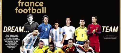 France Football dio a conocer al mejor XI de la historia del f&uacute;tbol