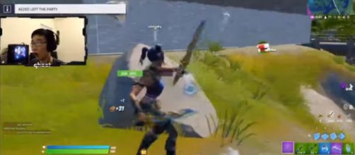 It was at this moment when the former 'Fortnite' pro known as Kez got permanently banned from the game. [Image credit: The Fortnite Guy/YouTube]