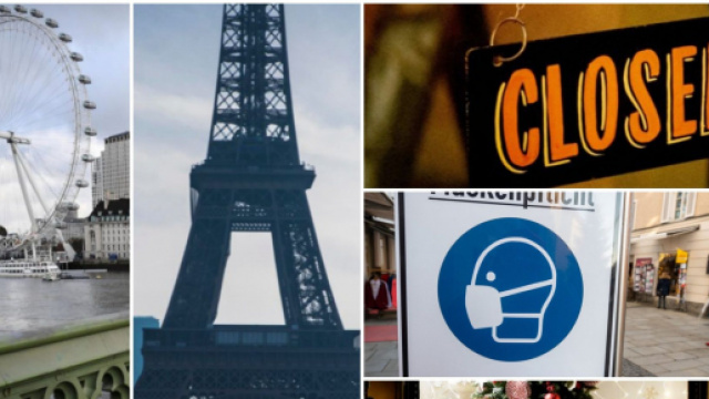 Nuove restrizioni e lockdown in Europa durante le festivit&agrave; natalizie.