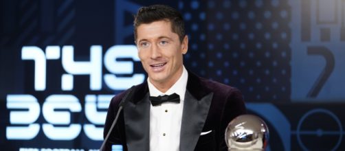 Robert Lewandowski gan&oacute; su primer premio The Best de la FIFA.