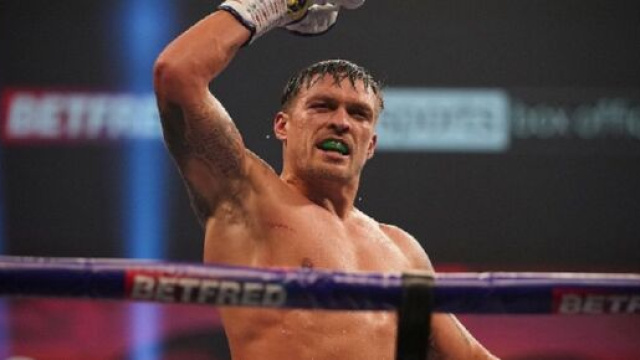 Oleksandr Usyk, sfidante ufficiale al titolo Wbo dei pesi massimi.
