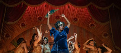 Viola Davis em cena de 'A Voz Suprema do Blues' da Netflix. (Reprodu&ccedil;&atilde;o/Netflix)