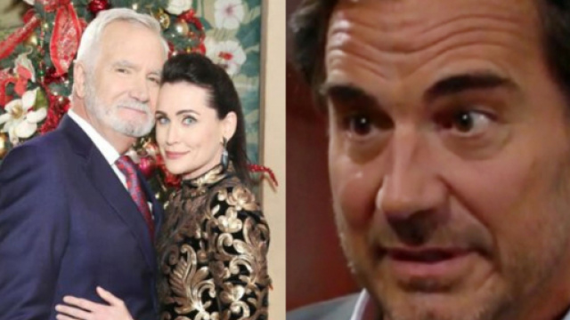 Beautiful, trame Usa: Quinn e Eric fanno pace, Ridge ricorda Stephanie per Natale.