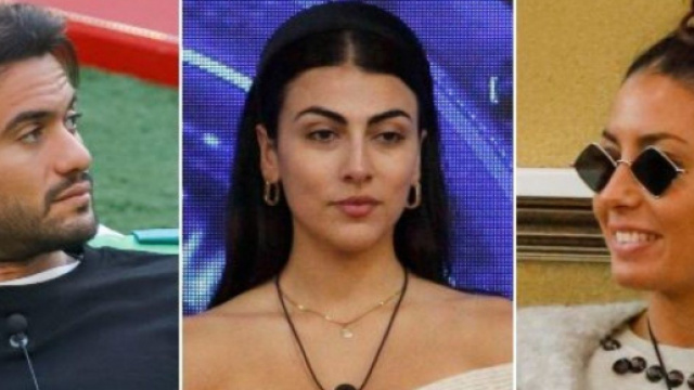 GF Vip, Pier nega l'interesse per Giulia: 'Non mi &egrave; scattato nulla, con Elisabetta era diverso'.