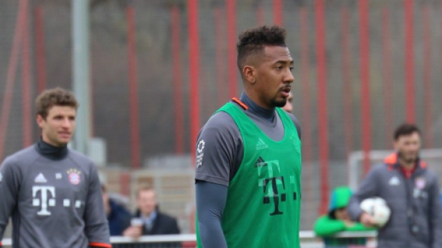 Jerome Boateng, difensore centrale del Bayern Monaoc.