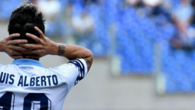 Luis Alberto, centrocampista offensivo della Lazio.