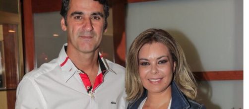 El torero Jesul&iacute;n de Ubrique y Mar&iacute;a Jos&eacute; Campanario.