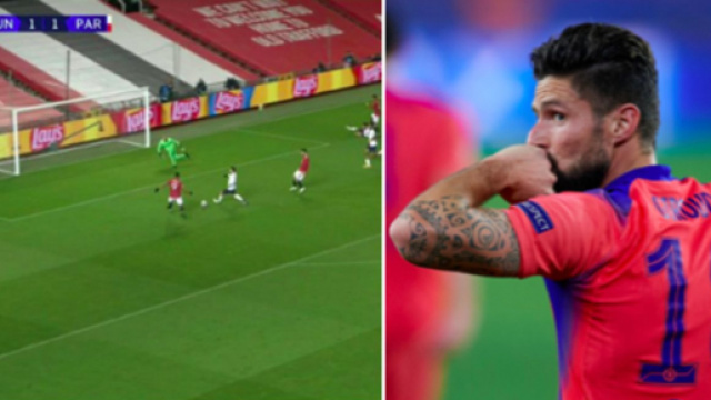 Les internautes comparent Martial et Giroud sur Twitter - Photo montage