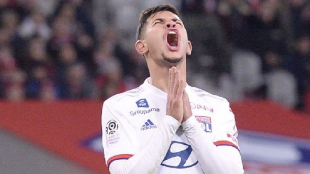 La d&eacute;ception du Lyonnais Bruno Guimaraes