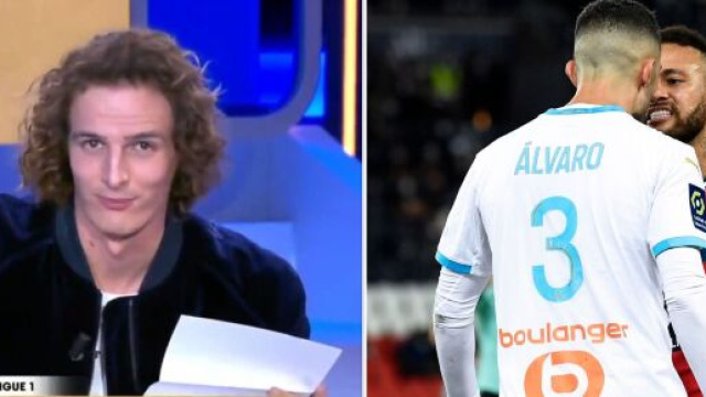 T&eacute;l&eacute;foot : Paul de Saint-Sernin d&eacute;gomme Mediapro en direct 'mes patrons sont marseillais'. photo montage