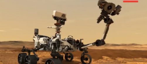 NASA outlines the Mars sample return process. [Image source/AP Archive YouTube video]